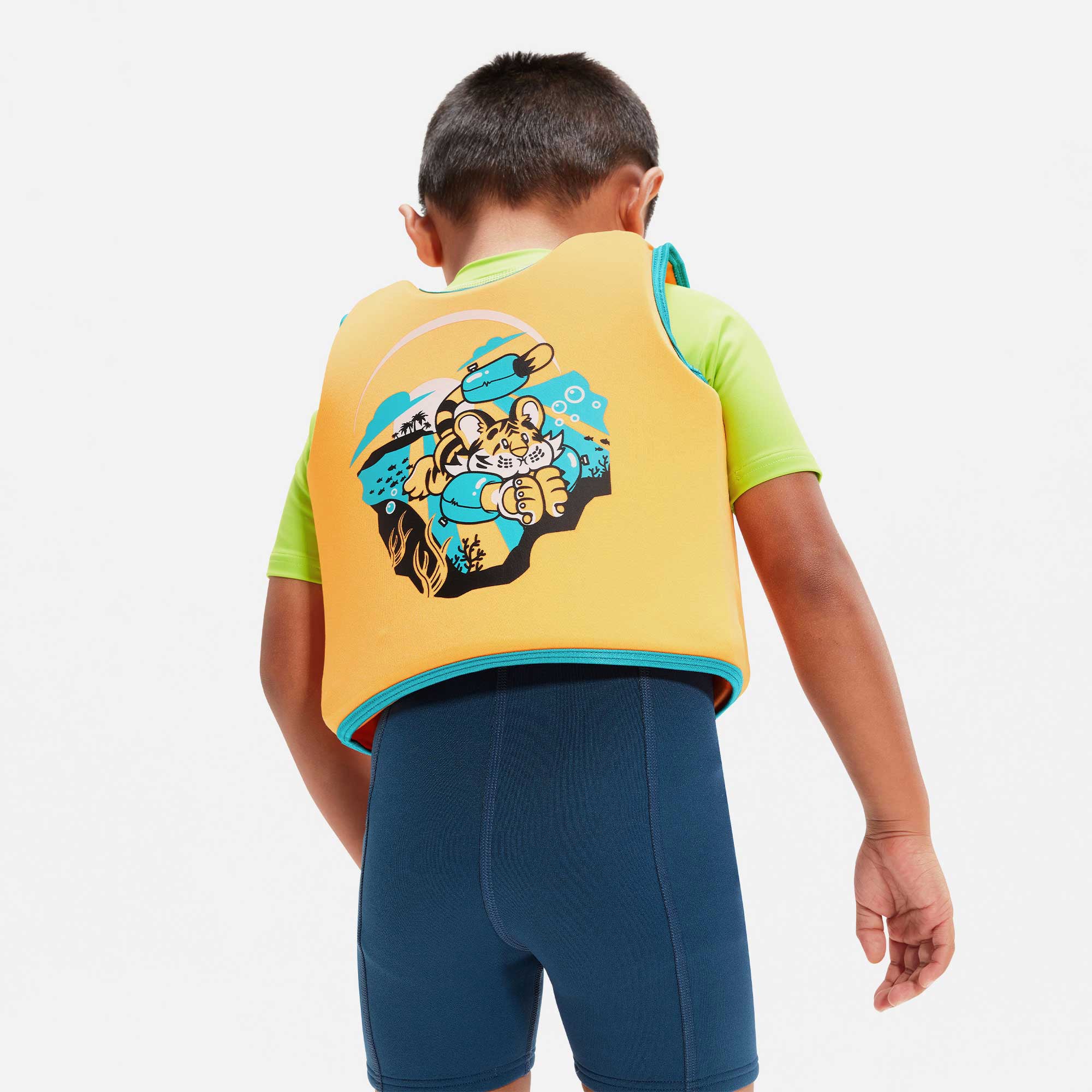 SPEEDO Áo phao trẻ em Printed Float 8-1225214688