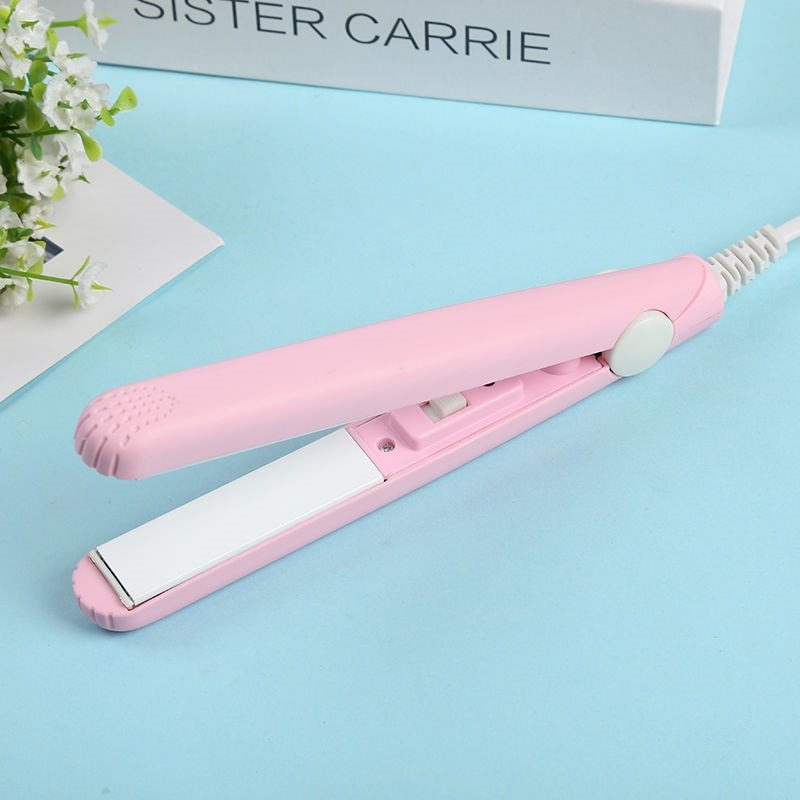 Choice Beauty Mini Portable Hair Curl Straightener Flat Iron Perm ...