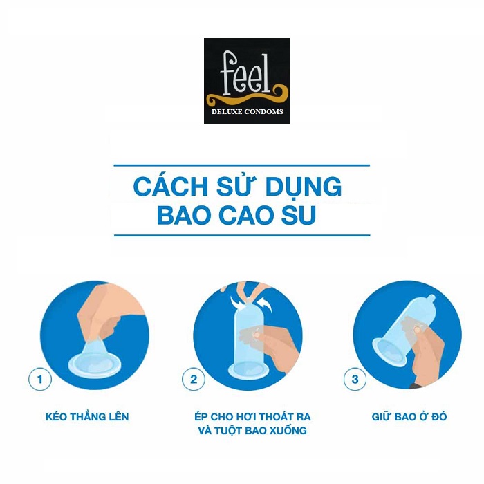 [ FEEL ] Bao cao su Feel Ribbed 12 bao - Có Gân.