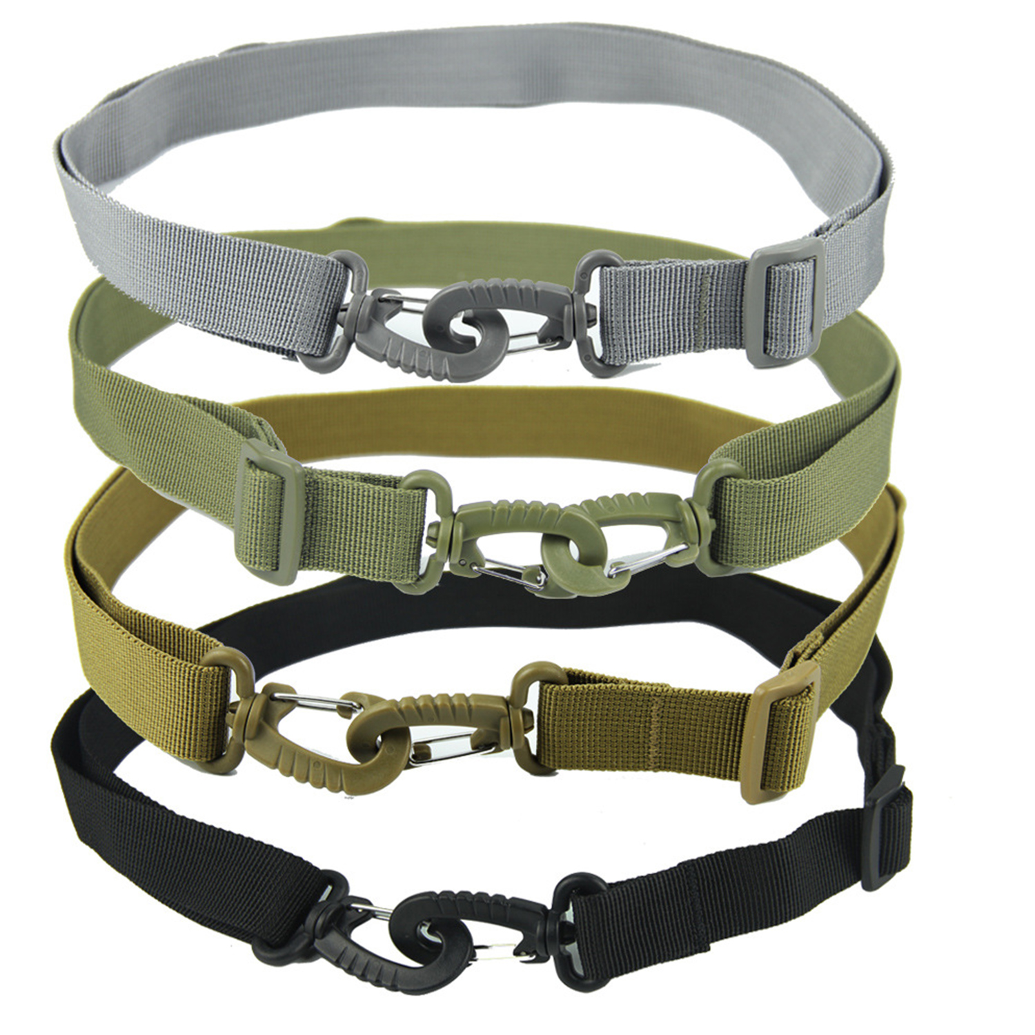 1 PC Adjustable Nylon Replacement Bag Handle Strap 2.5cm Wide Solid Color Shoulder Bag Belt For Water Bottle Hung Bag