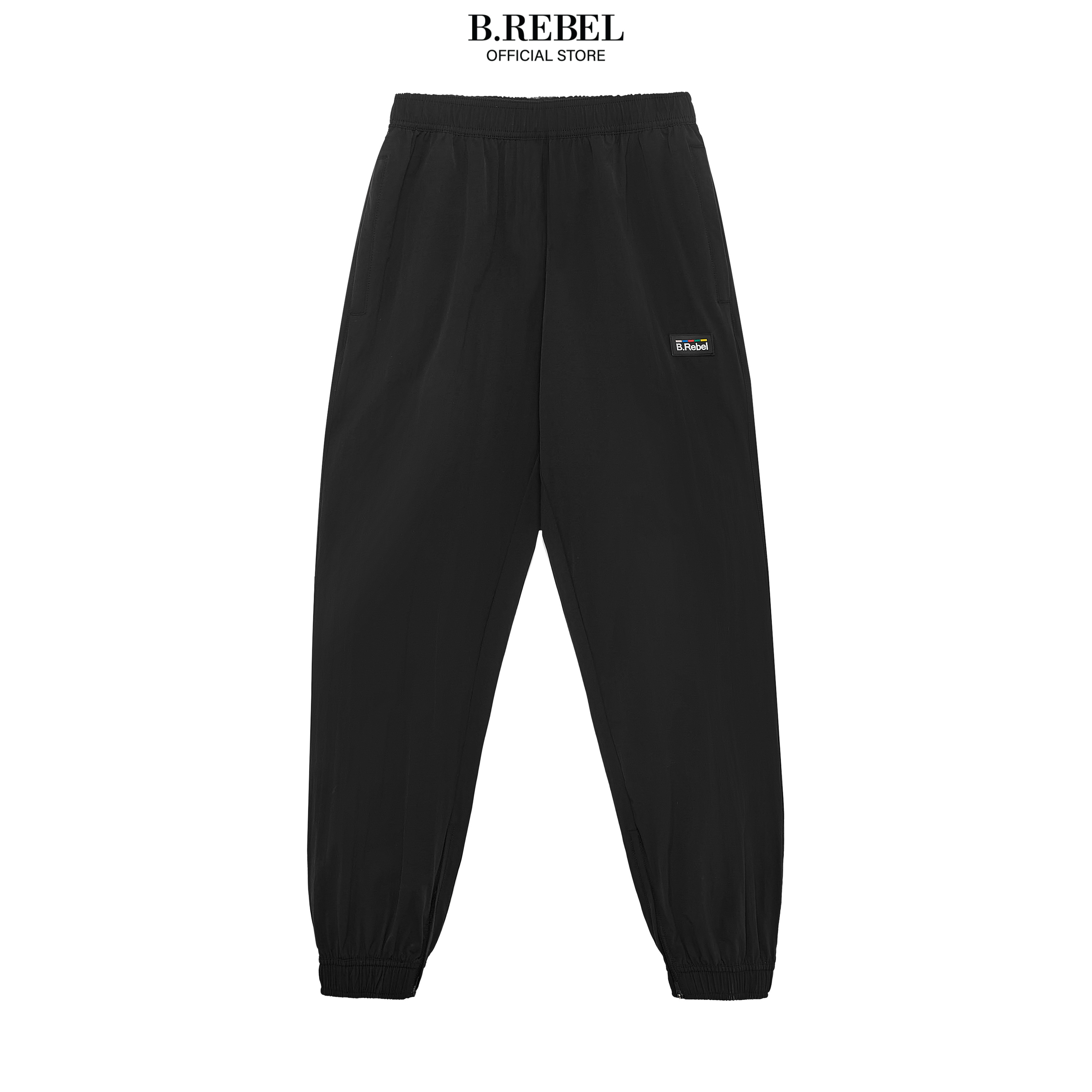 Quần Dài Track Pants B.REBEL Màu Đen