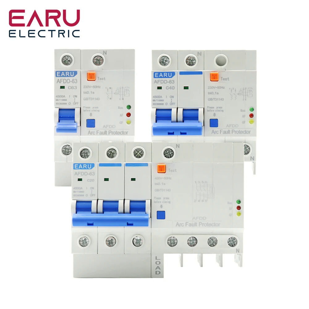 AFDD Fault Arc Protector Residual Circuit Breaker Main Switch With
