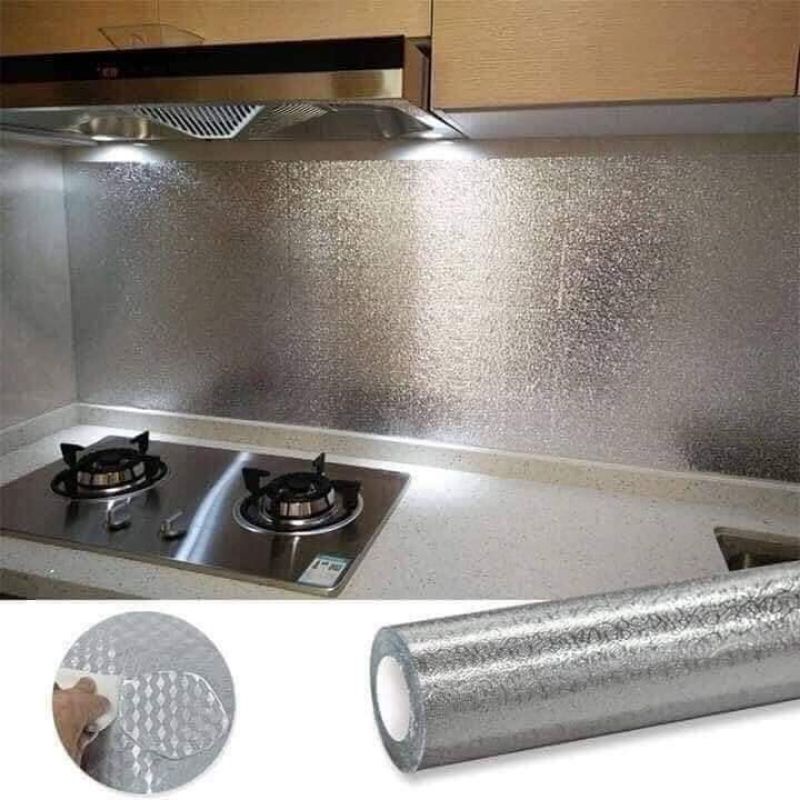 GIÁ XƯỞNG️ CUỘN GIẤY BẠC DÁN BẾP 2mx60cm