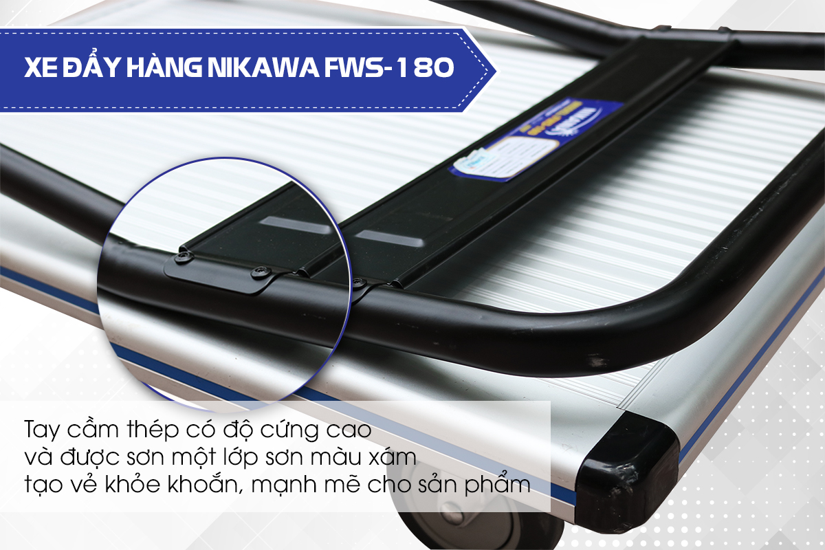 Xe đẩy hàng NIKAWA FWS-180 (TẢI TRỌNG 180 KG)