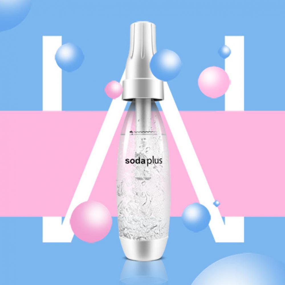 【Top-rated】 1000ml Portable Carbonated Siphon Juice Soda Sparkling Water Maker Beverage Machine Bar Tool Bubble Drink Sodaplus Making Bottle.