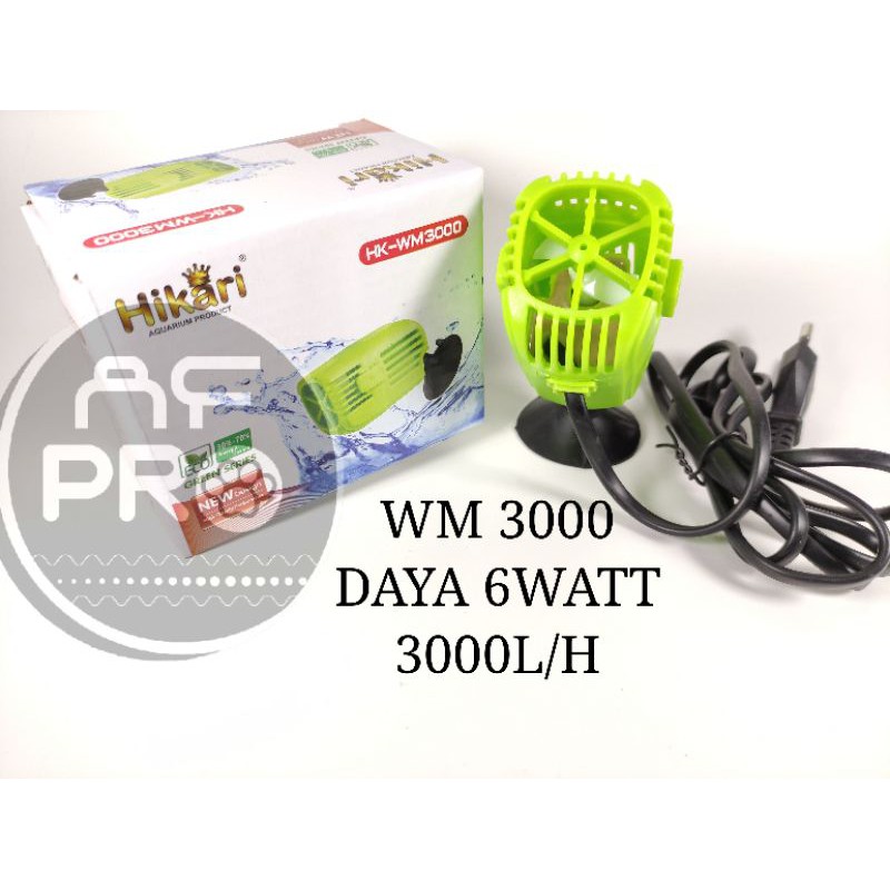 Mesin arus ombak aquarium HIKARI WM 3000