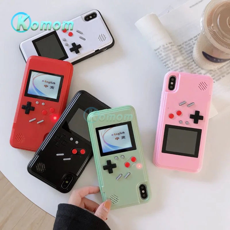 Gameboy Phone Shell iPhone 15 14 Plus 13 Pro Max 14 Pro Mini Case