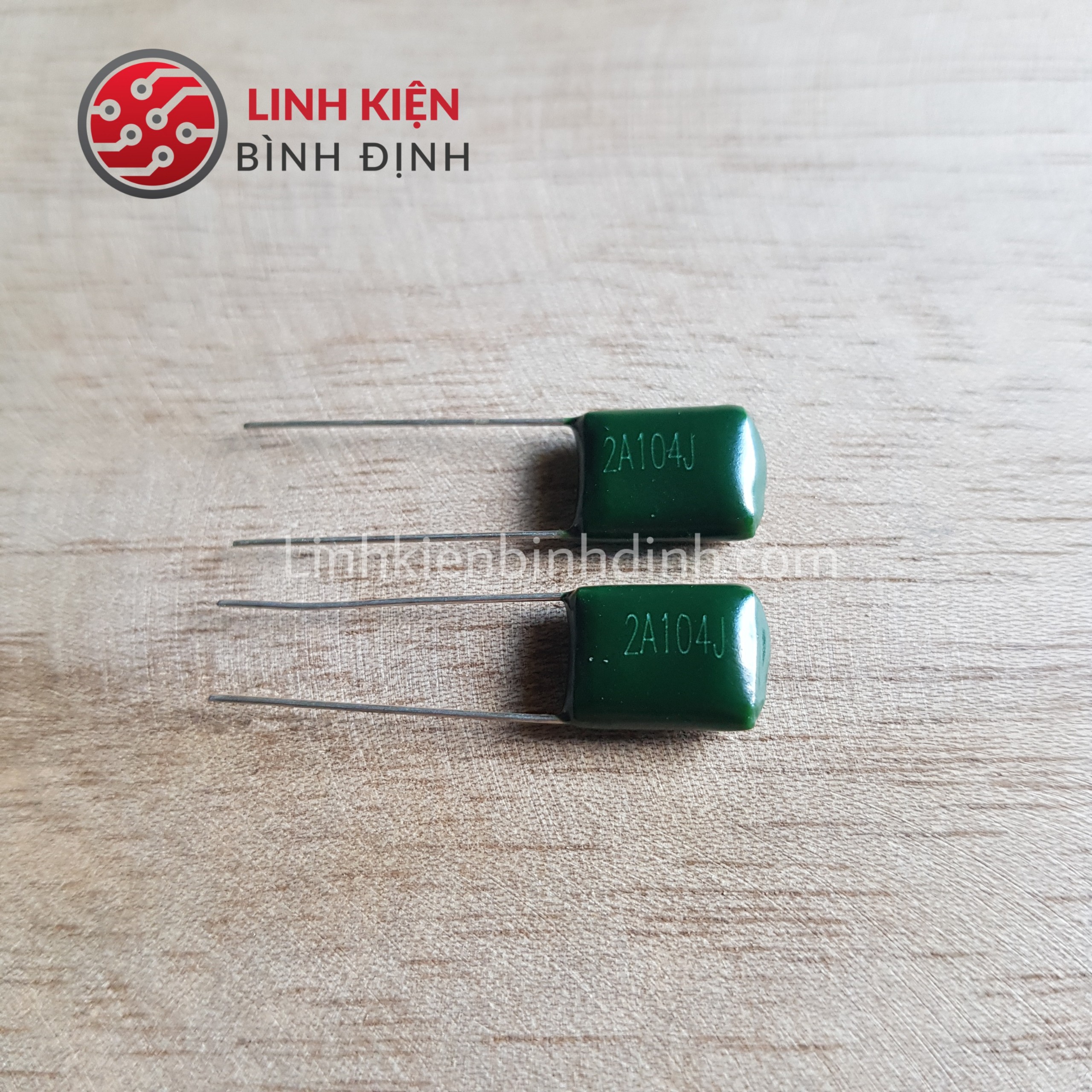 Bộ 20 tụ Mica 2A104J (100V)