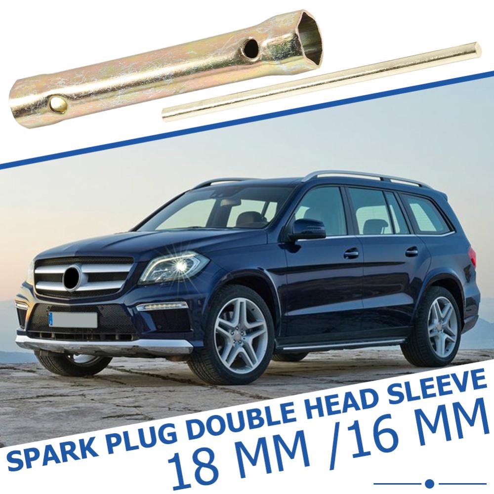 16mm/18mm Spark Plug Socket Wrench Spanner Tool with Torque Bar Handle