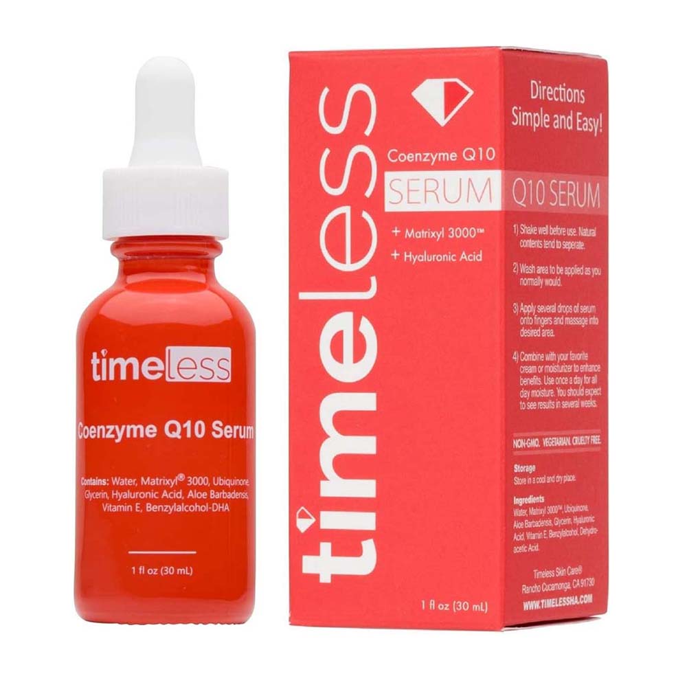 Timeless Coenzyme Q10 serum , Matrixyl 3000 Hyaluronic Acid 30ML,Vitamin B5 Hydration Serum Hyaluronic Acid Serum 30ml