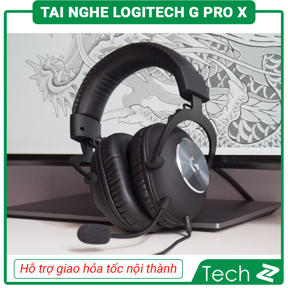Tai nghe Gaming Logitech G Pro X Black