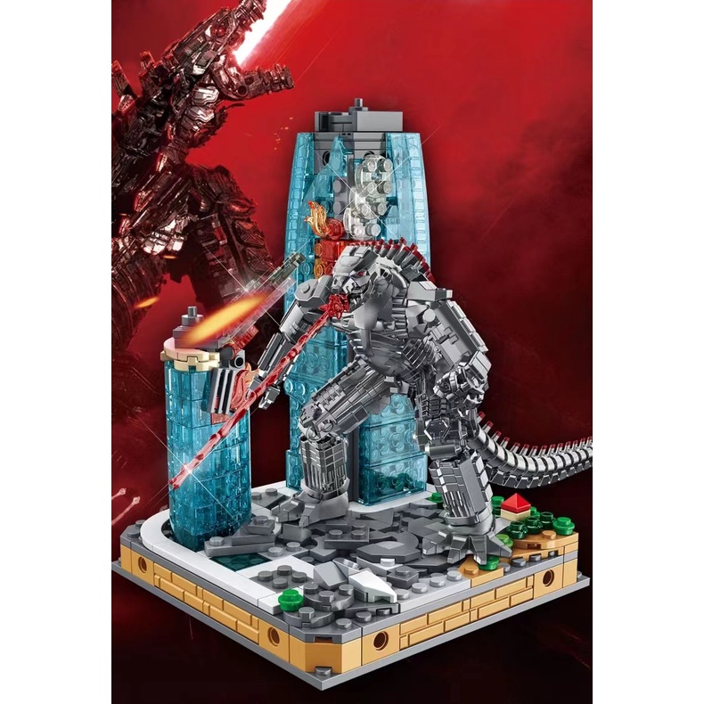 利Bộ Đồ Chơi Lắp Ráp Lego Hình Godzilla vs King Kong 3D