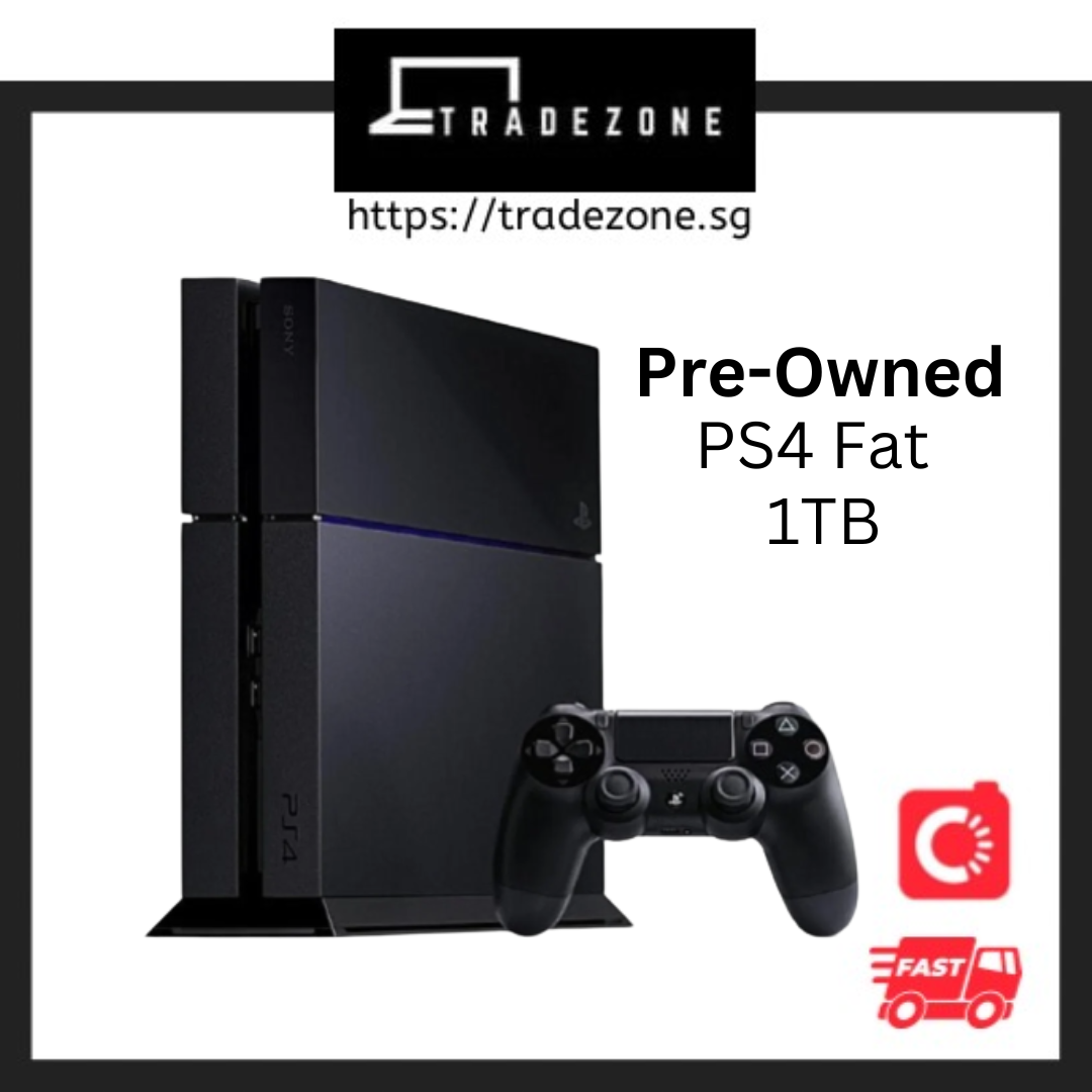 Tradezone] (Pre-owned) PlayStation 4 / PS4 Fat / PS4 Slim / PS4