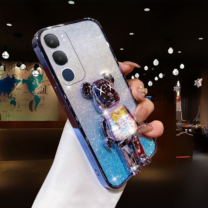 For%20Vivo%20Y19S%20Case%20with%20Cartoon%203D%20Bear%20Stand%20Luxury%20Slim%20Gradient%20Plating%20Glitter%20Girls%20Stylish%20For%20Vivo%20Y19S%20Back%20Cover%20-%20Image%203