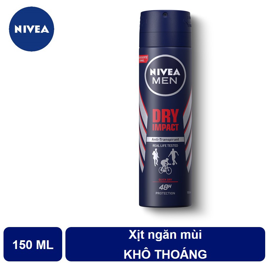 Xịt Ngăn Khử Mùi Nivea Men 150ML