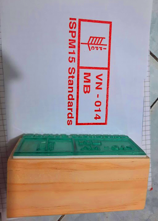 Con Dấu IPPC: Dùng để đóng lên Pallet Gỗ, Kiện Gỗ, Ván Ép....