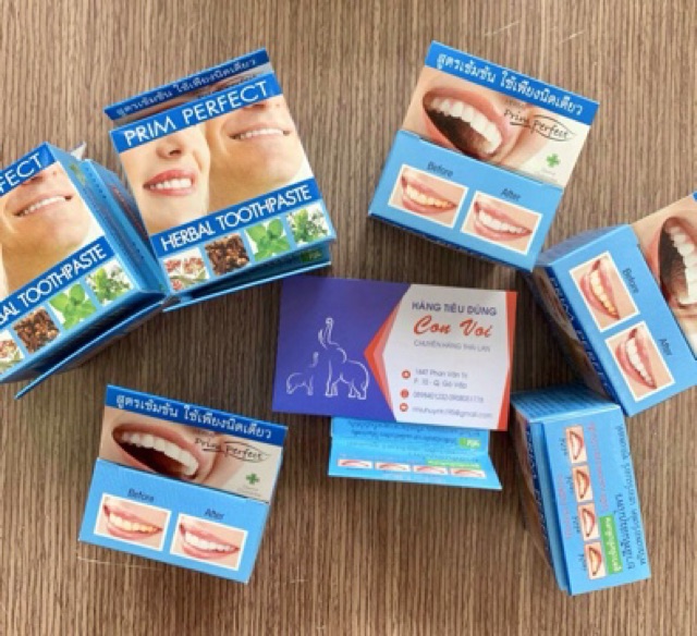 Kem trắng răng thảo dược Yim Siam herbal toothpaste