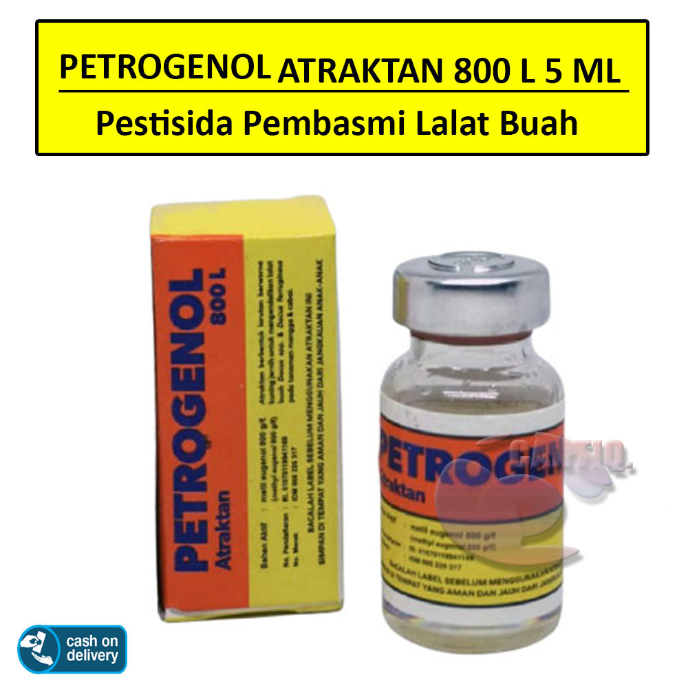 Petrogenol Atraktan L Ml Obat Pembasmi Lalat Buah Pestisida