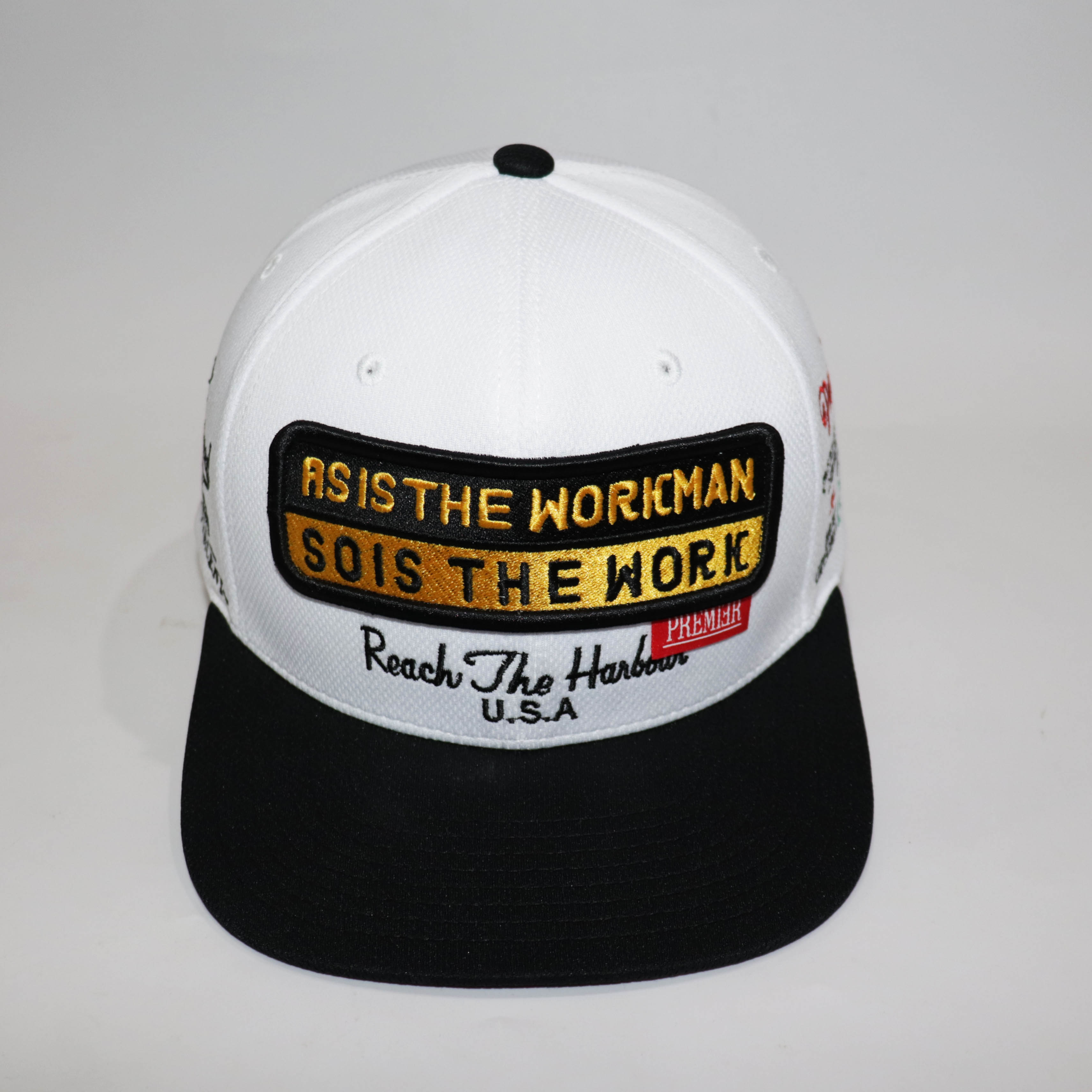 Nón Snapback Pre Trắng Logo So IS The Work- Mũ Lưỡi Trai Nón Kết