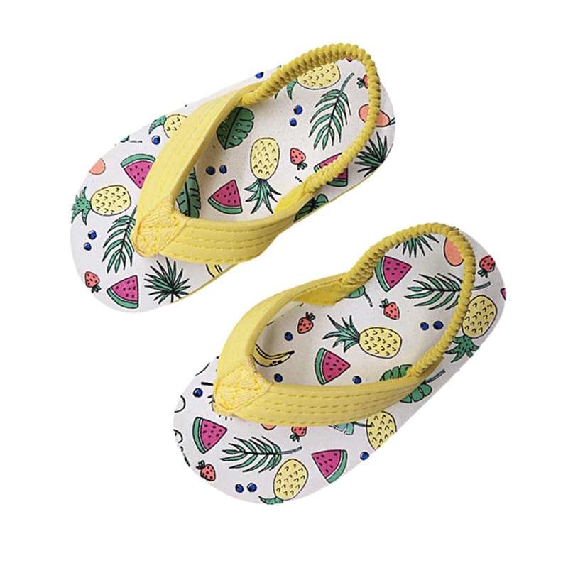 Wisebaby Beach Baby Flip flop Shoes Lightweight Portable Slippers Flip flops shoes for Boys and Girls