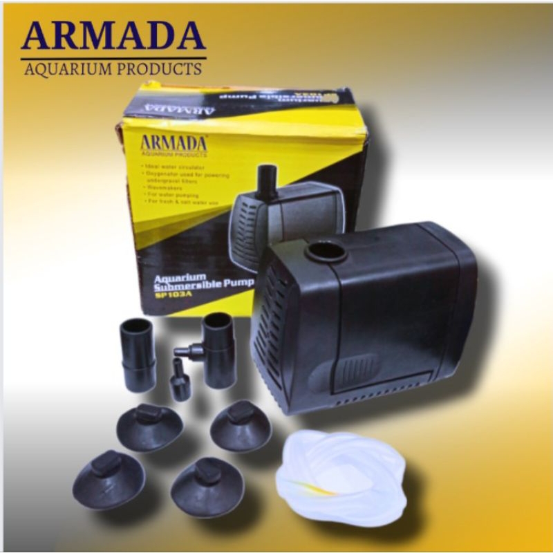 ARMADA SP 103A Submersible pump Pompa aquarium kolam hidroponik