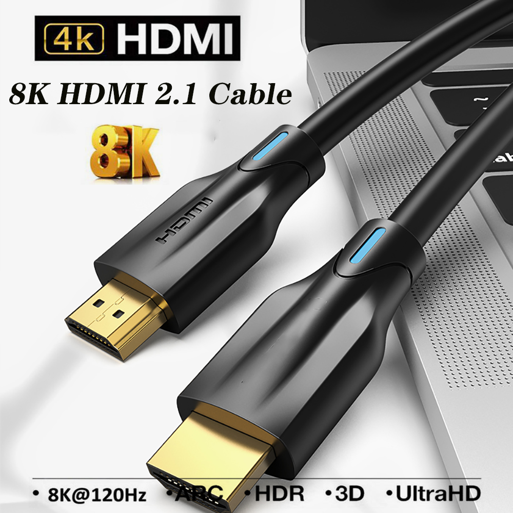 1 Metro Cable Hdmi 2.1 Vídeo 4k 120hz 8k 60hz Ps5 Ps4 Xbox