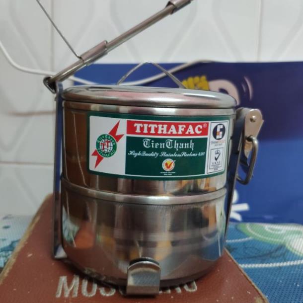 Camen 2 ngăn inox cao cấp