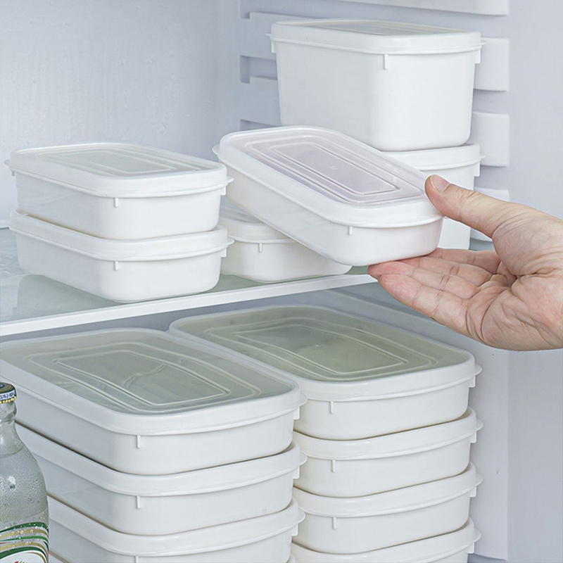 Kitchen%20Storage%20Refrigerator%20Food%20Storage%20White%20Containers%20Fresh%20Box%20Fruit%20Vegetable%20Preservation%20Prepare%20The%20Dishes%20Divided%20Box%20-%20Image%205