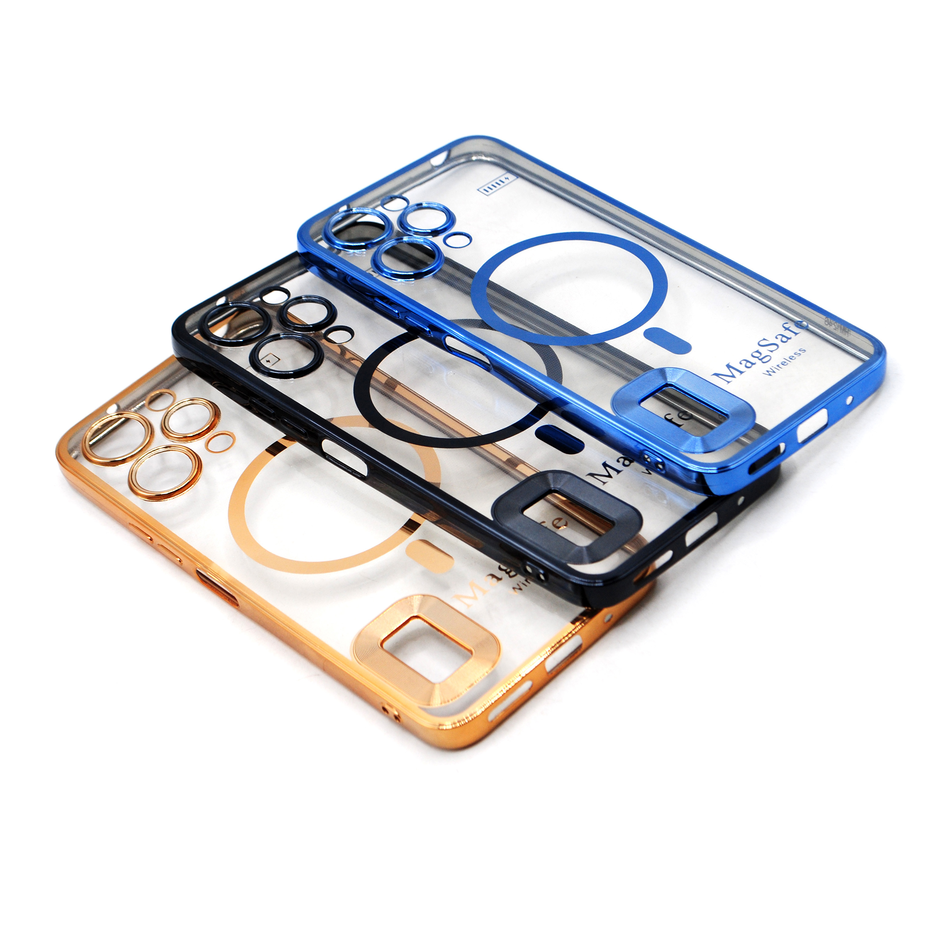 Xiaomi Redmi 12 Back Cover Soft Multi Chrome Border Camera Protection Cover For Redmi 12