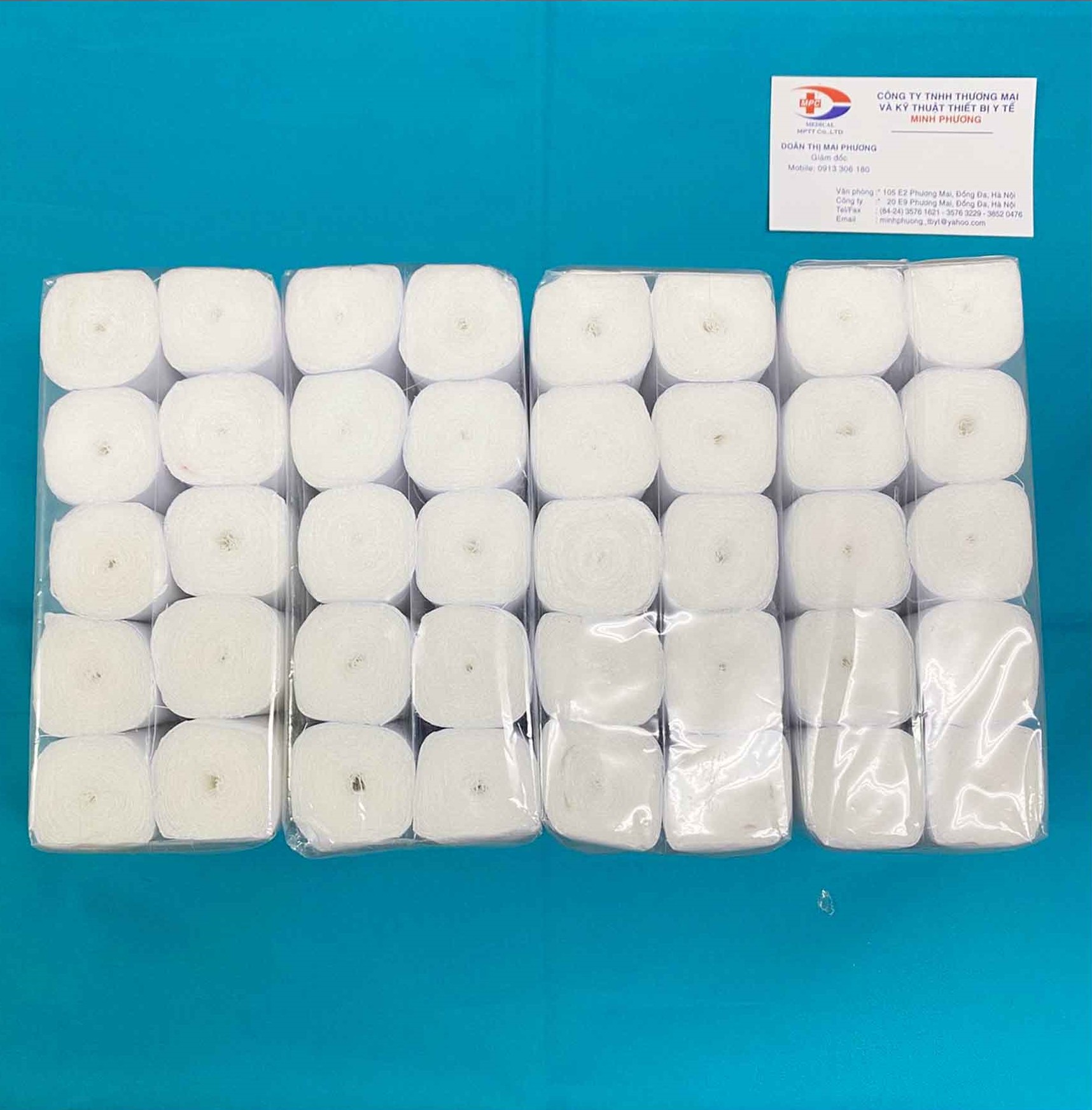 [Bán lẻ] Gạc cuộn y tế 5m x 10cm