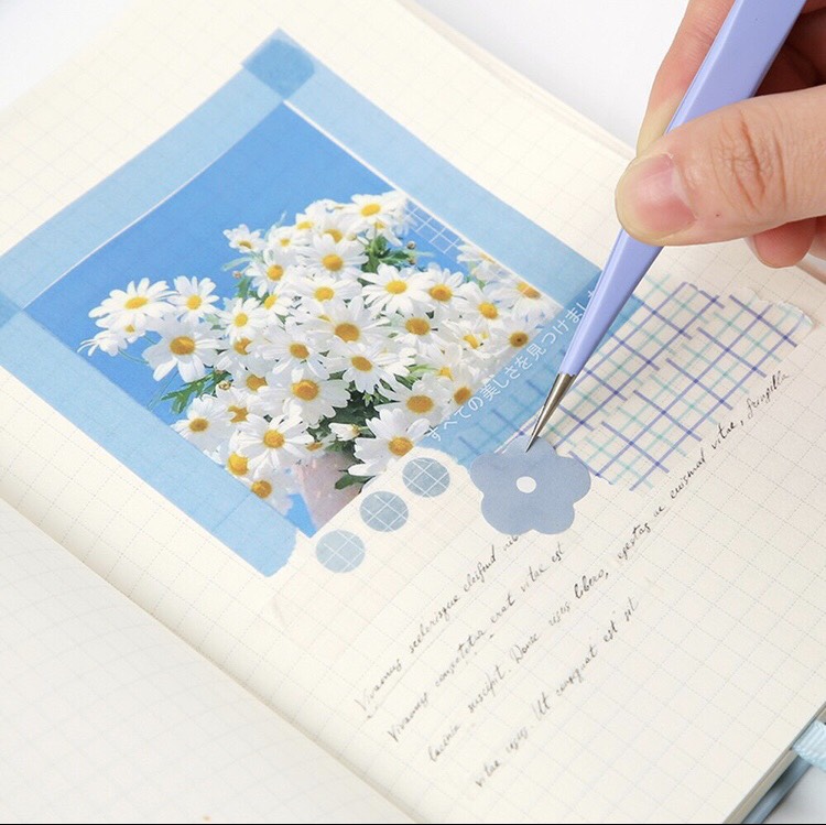 Nhíp Gắp Sticker Màu Pastel Dùng Cho Bullet Journal