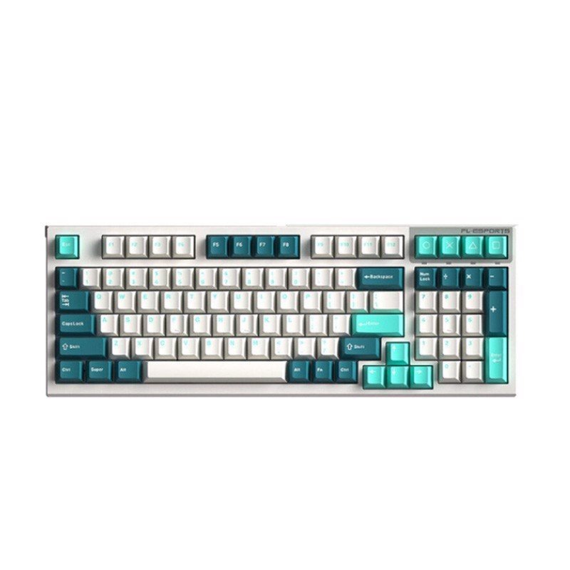 Bàn Phím Cơ Không Dây FL Esport FL980 CPM Cool Mint (Kailh Box Red Switch)