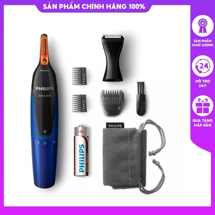 Máy cạo tỉa lông PHILIPS NTS5175/16 Nose Trimmer [HÀNG ĐỨC]