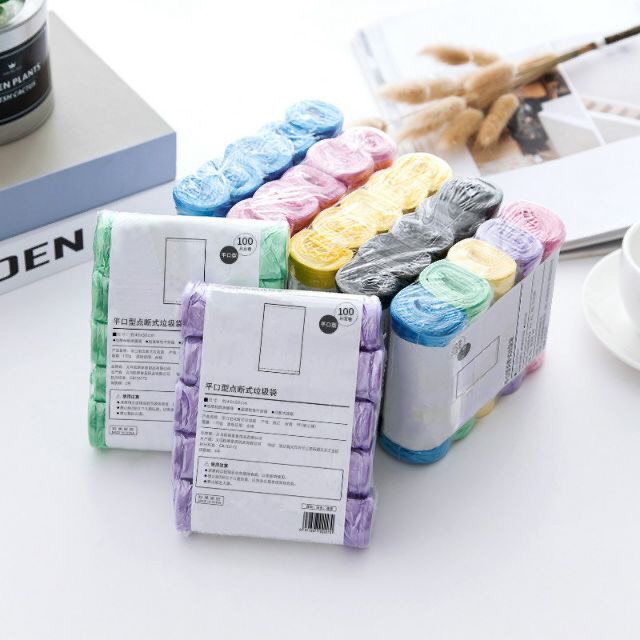 Set 5 Cuộn Túi Đựng Rác Văn Phòng túi mỏng 45x52cm