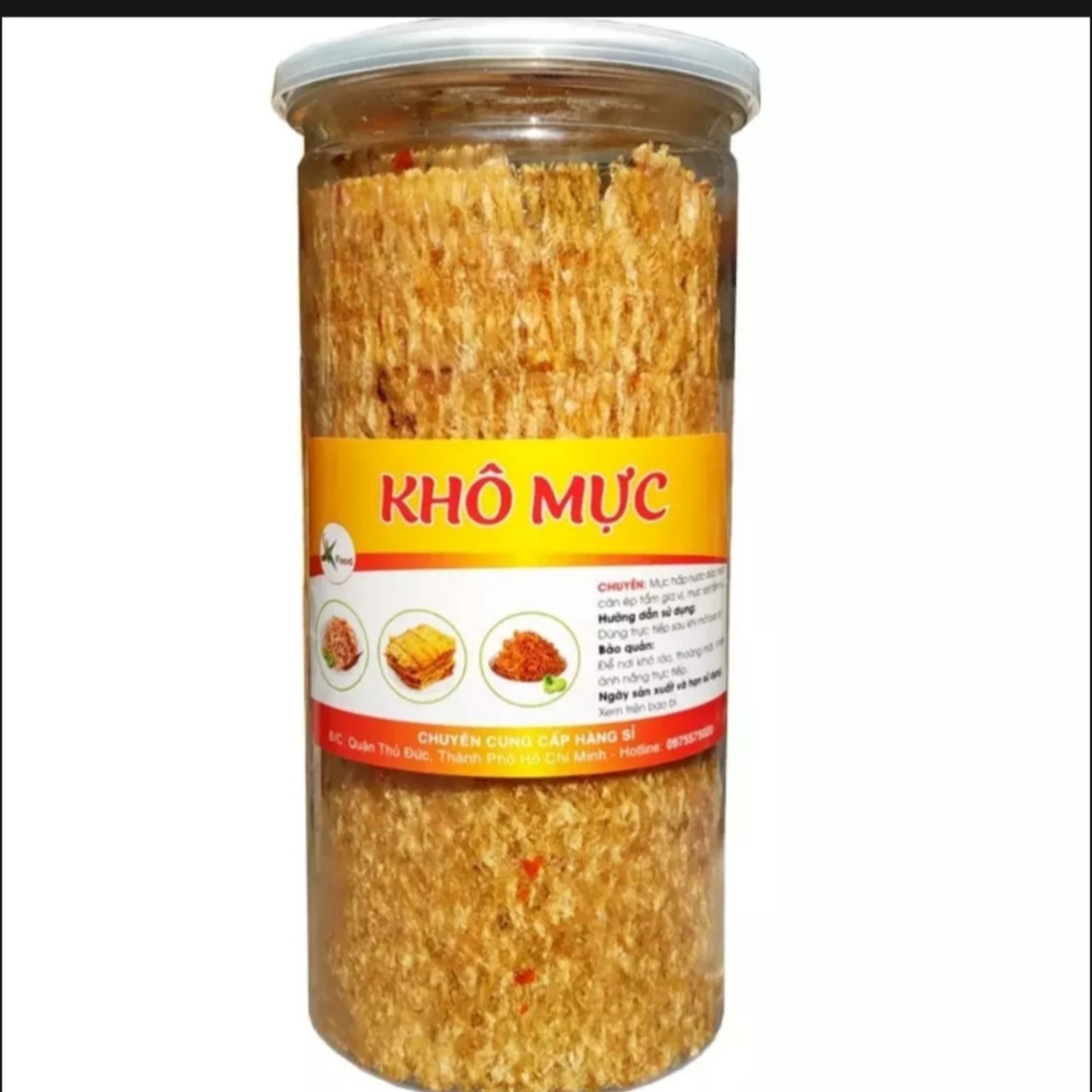 MỰC CÁN ÉP TẨM GIA VỊ-200g