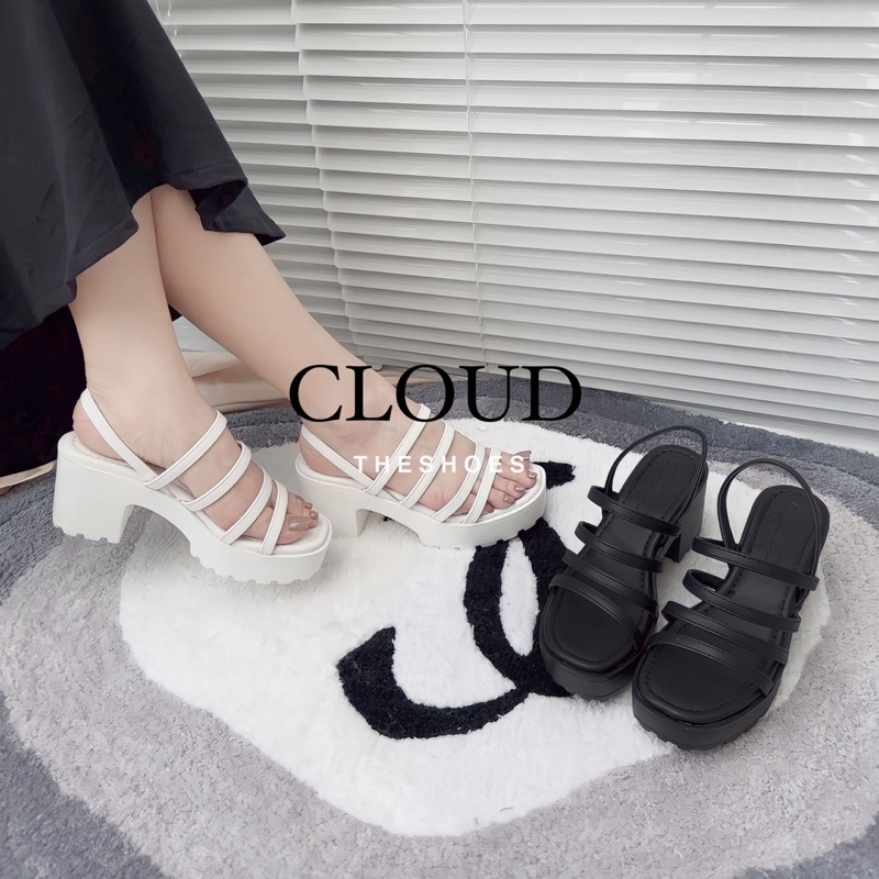 Giày sandal đế bánh mì bốn dây