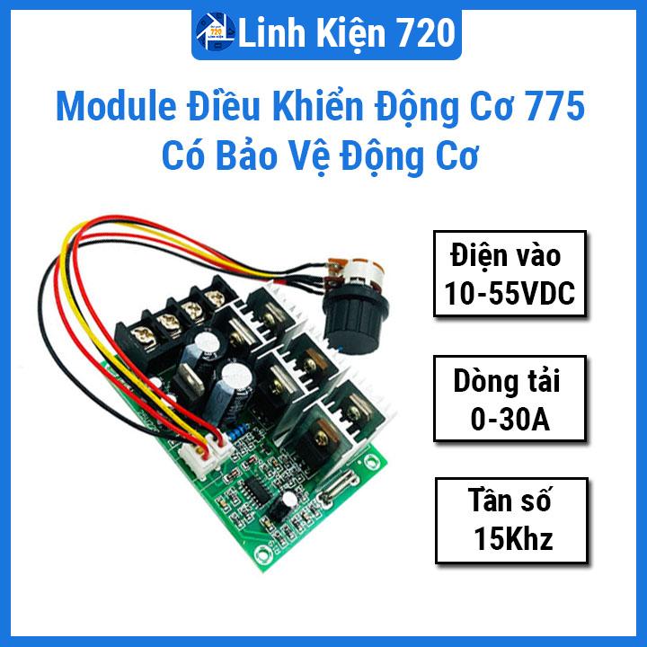 Module điều khiển động cơ 775 có bảo vệ động cơ vin 10-55v 30a