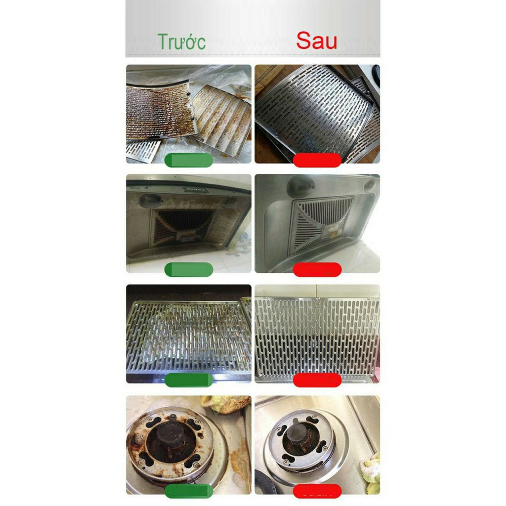 Chai làm sạch dầu mỡ bếp 570ml