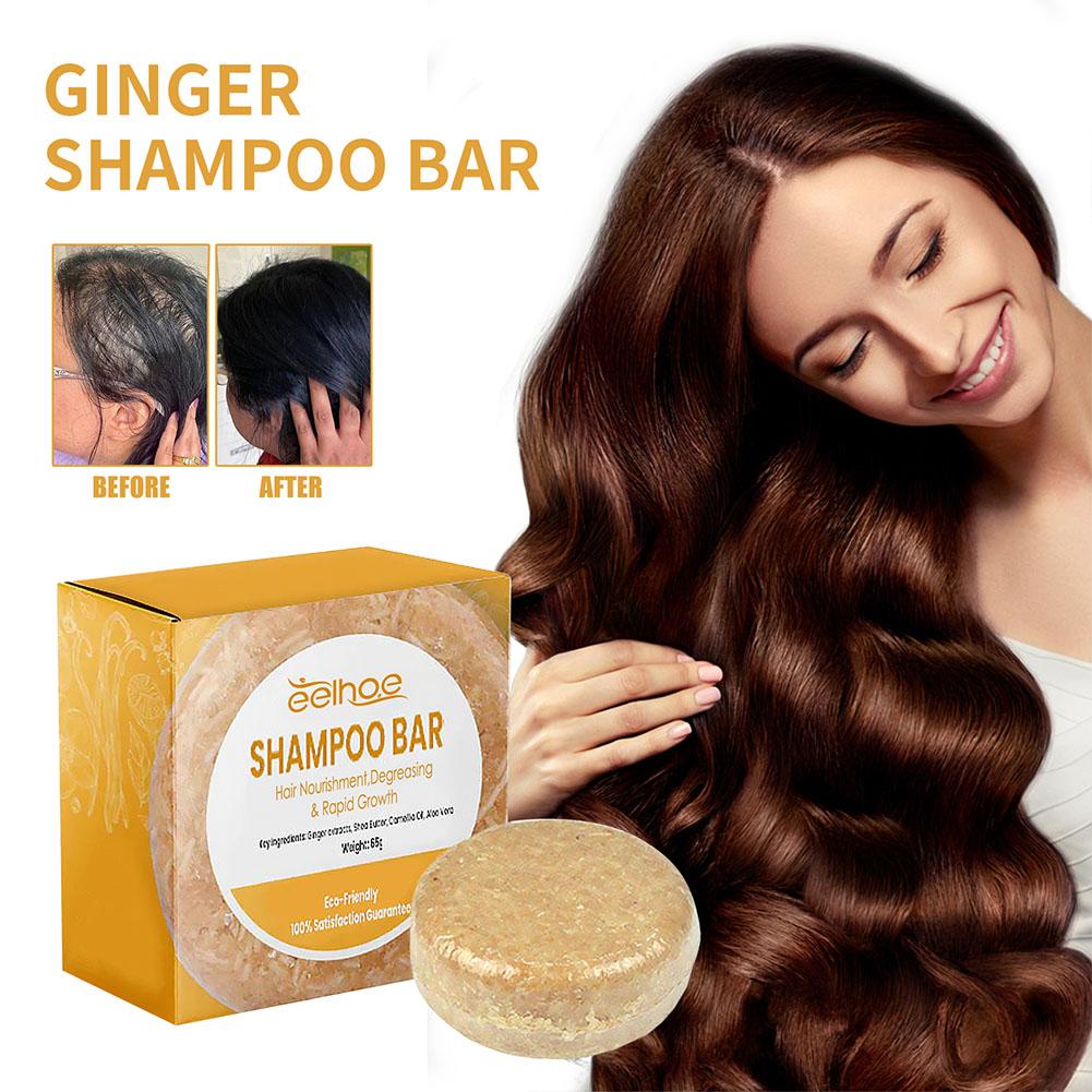 65g ginger shampoo anti dandruff anti hair loss hair soap y0m9