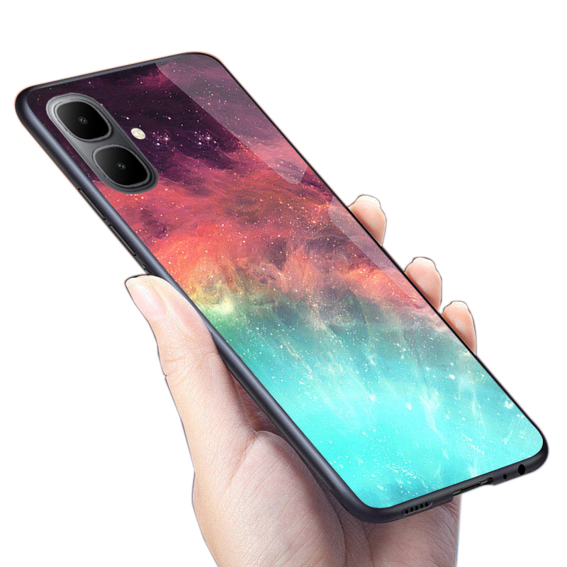 Phone%20case%20For%20infinix%20Smart%2010%20Plus%20Back%20cover%20Tempered%20Glass%20Cover%20Starry%20Sky%20Mirror%20Couple%20Design%20cover%20For%20infinix%20Smart%2010%20Cover%20cases%20-%20Image%209