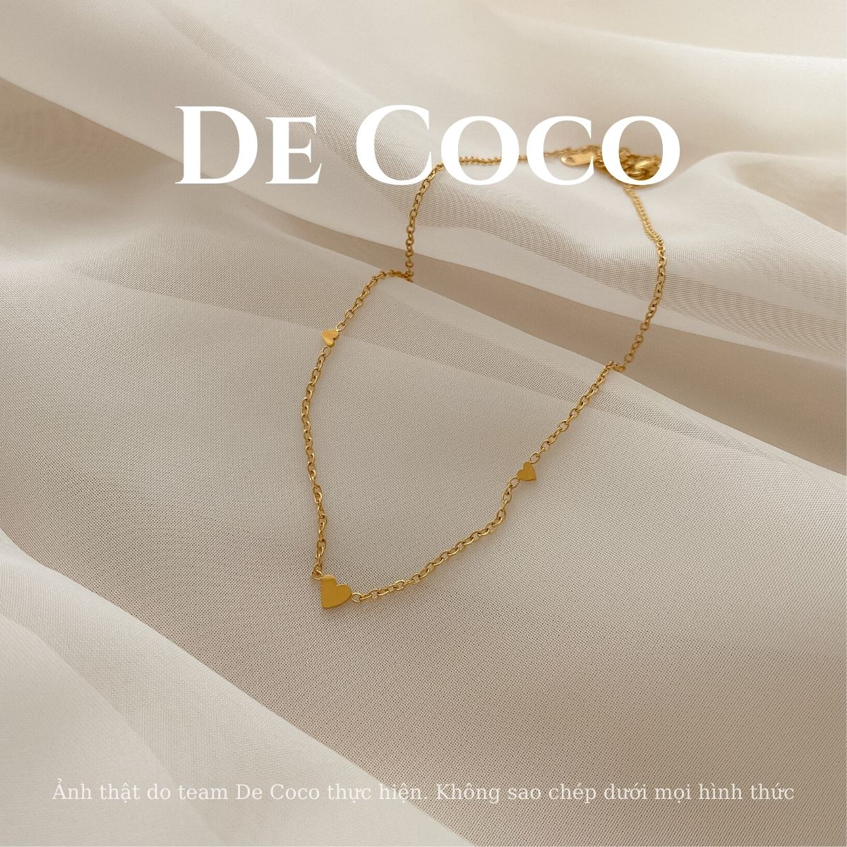 Vòng cổ trái tim nhỏ J'adore
