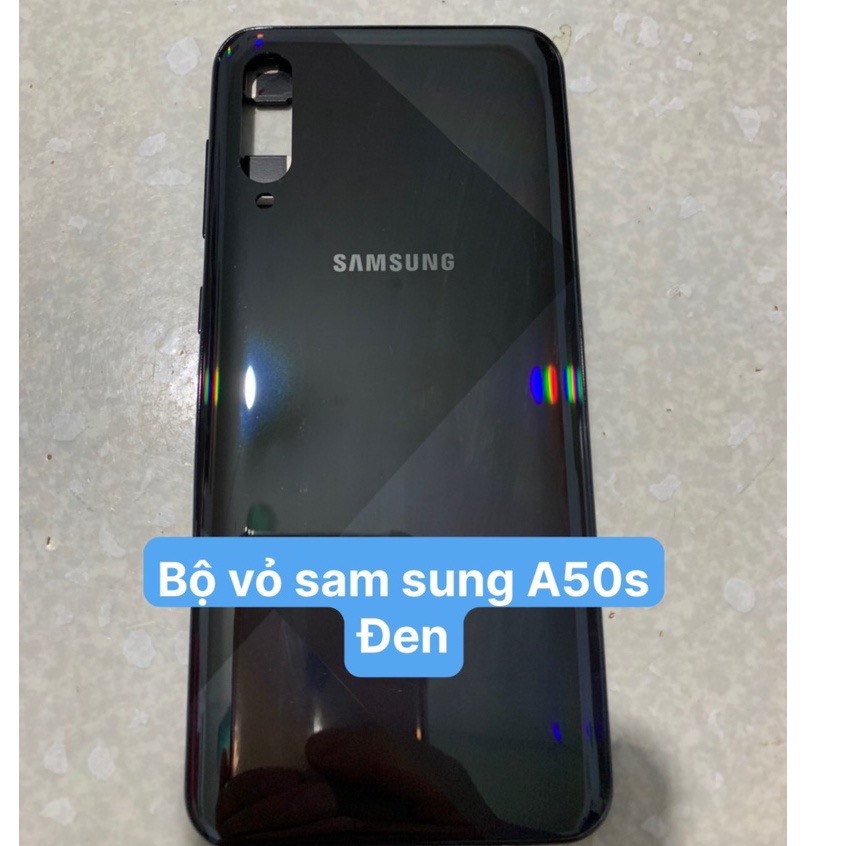 bộ vỏ zin hãng sam sung a50s full đồ kèm(kính camera ,lưng,sườn,phím bấm)