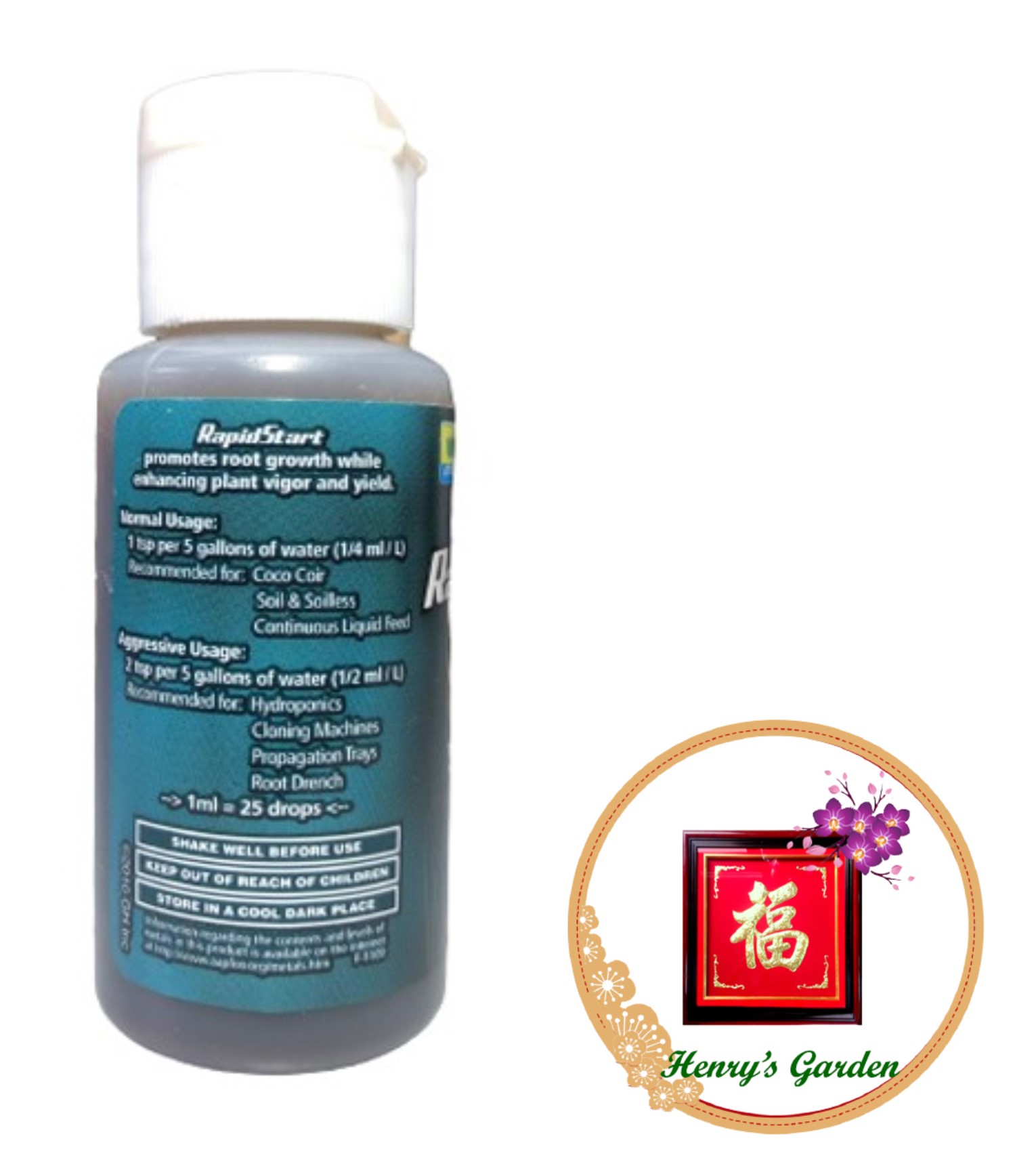 Phân Bón Siêu Kích Rễ General Hydroponics Rapidstart USA - #475A# 30ml