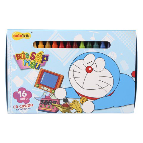 Bút Sáp màu Thiên Long Doraemon CR-C05/DO