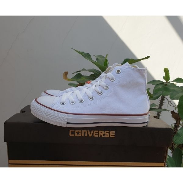 [GIẢM GIÁ GỐC + FULL BOX] Giày Converse All Star Classic CAO Cổ TRẮNG