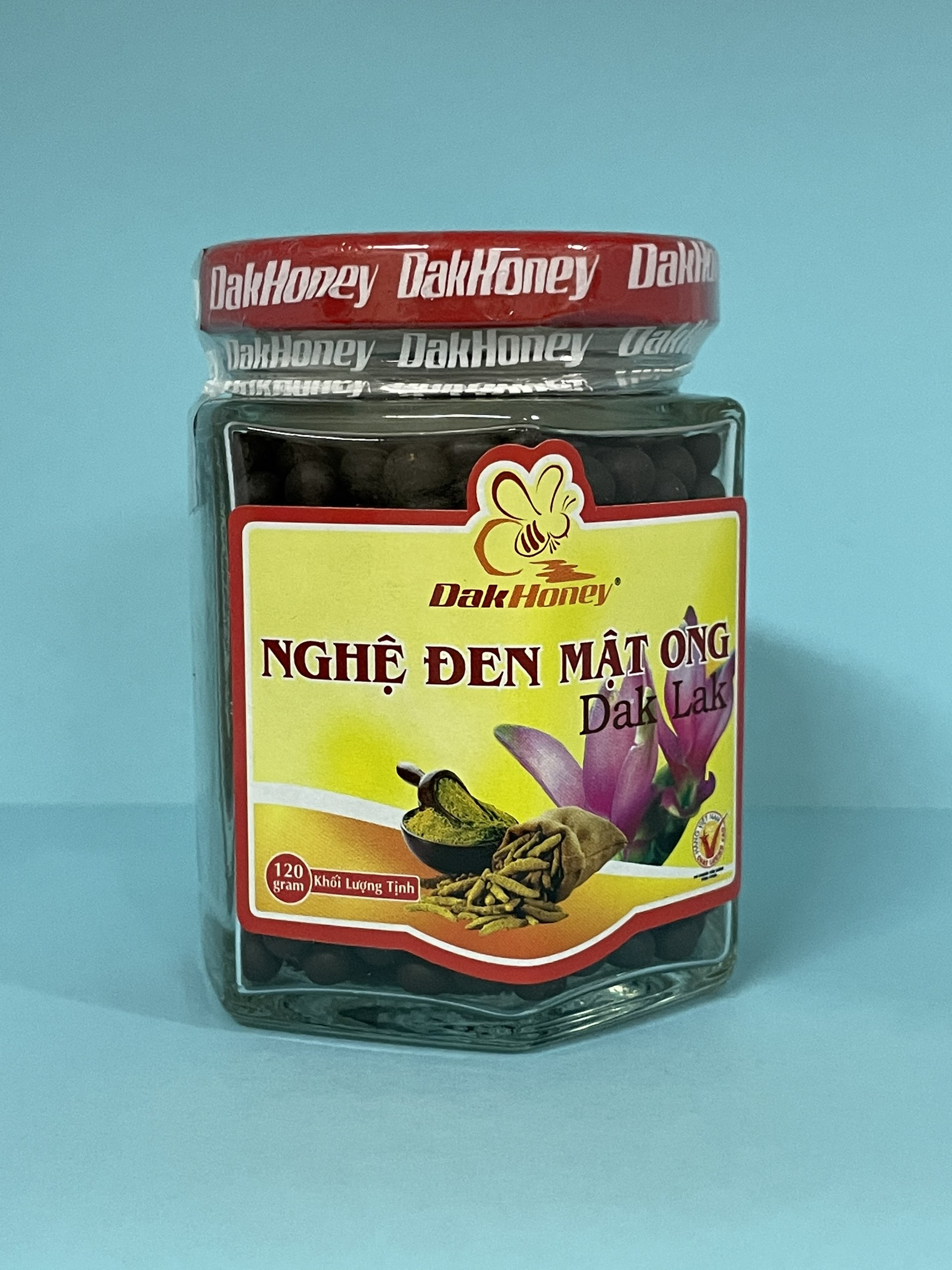 NGHỆ ĐEN MẬT ONG DAKHONEY 120G