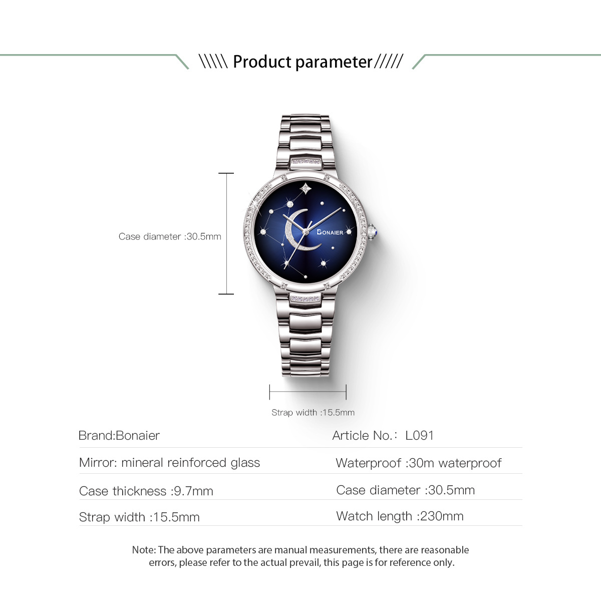 BONAIER%20Trending%20Stylish%20Quartz%20Women's%20Watch%20-%20Factory%20Direct%20-%20Image%202