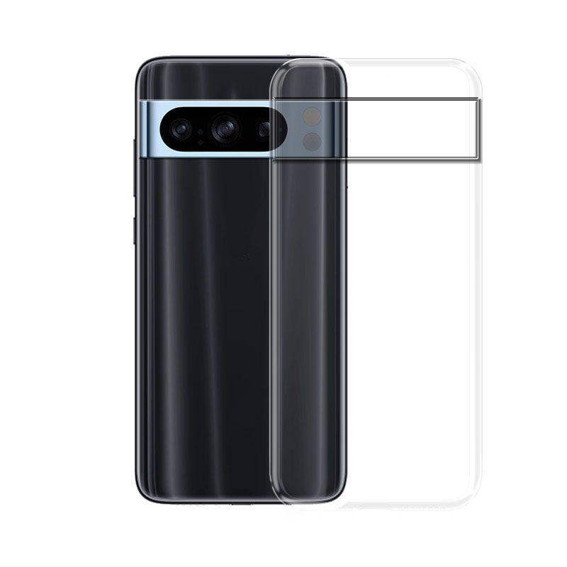 Tokifu%20For%20Google%20Pixel%208%20Pro%20Back%20Cover%20Soft%20Casing%20Transparent%20TPU%20Simple%20Case%20Covers%20-%20Image%209