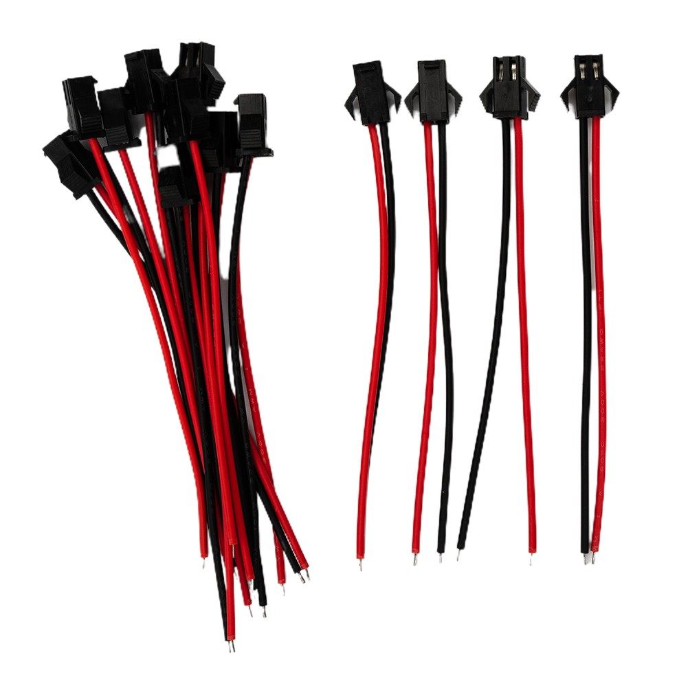 Comforhome PVC Connector Plug Terminal 120pcs Wire 2Pin 60pairs Copper Electrical