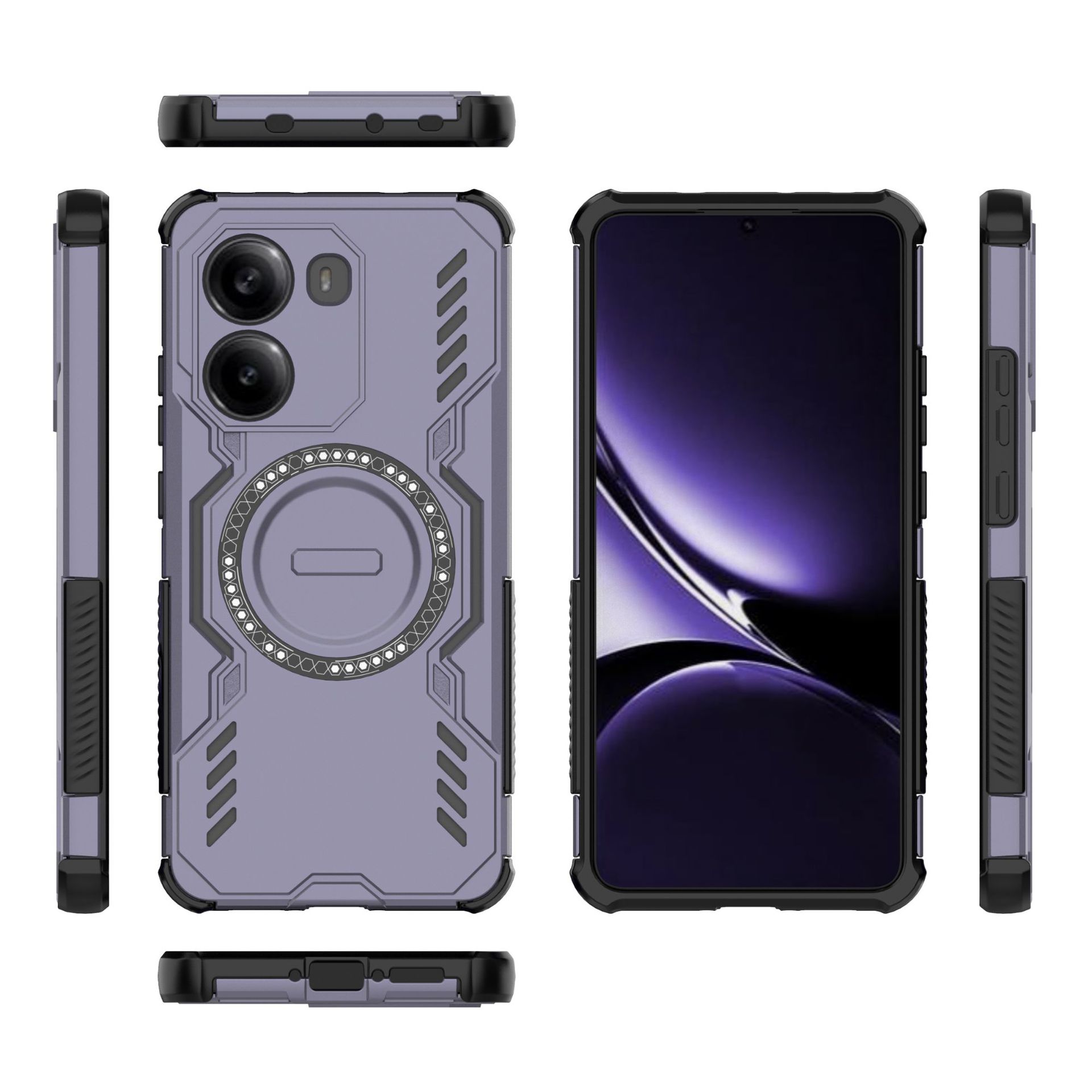 Xiaomi Redmi Note 14 Pro 4G Phone Case,Magnetic Drop-Proof Phone Case Cover for Xiaomi Redmi Note 14 Pro 4G. 